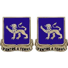 68th Armor Regiment Unit Crest (Ventre A Terre)